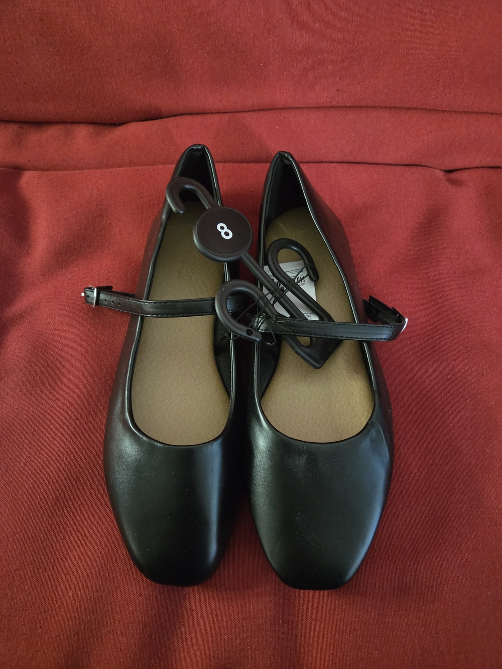 Ardene Classic Black Mary Jane Flats - Women's Size 8